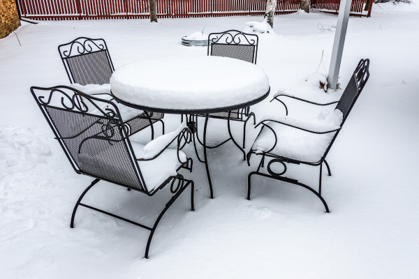 The Best Way to Store Patio Furniture for the Winter